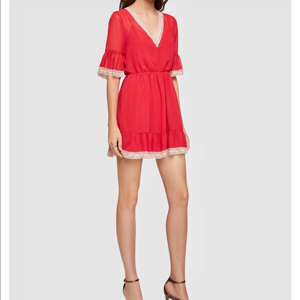 BCBG red dress